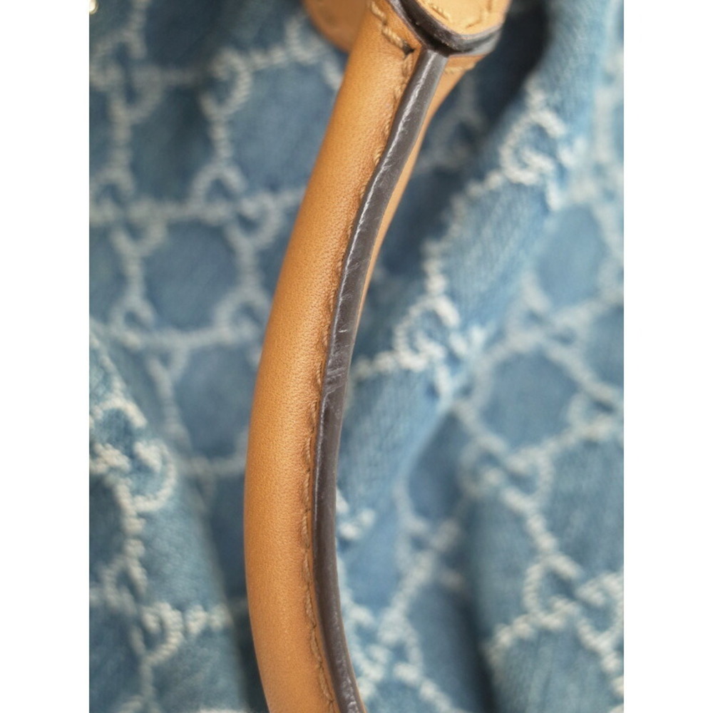 Gucci GG Denim Sukey Handbag - Picture 9 of 9